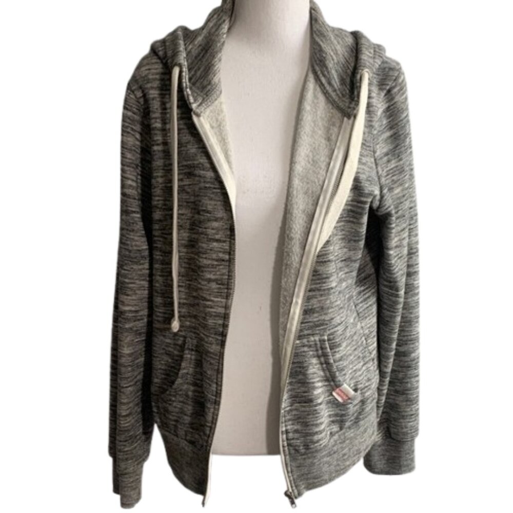 Gray Zip-Up Hoodie